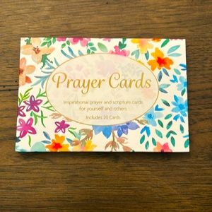 New, never opened. Prayer Cards - Includes 20 prayer and scripture cards